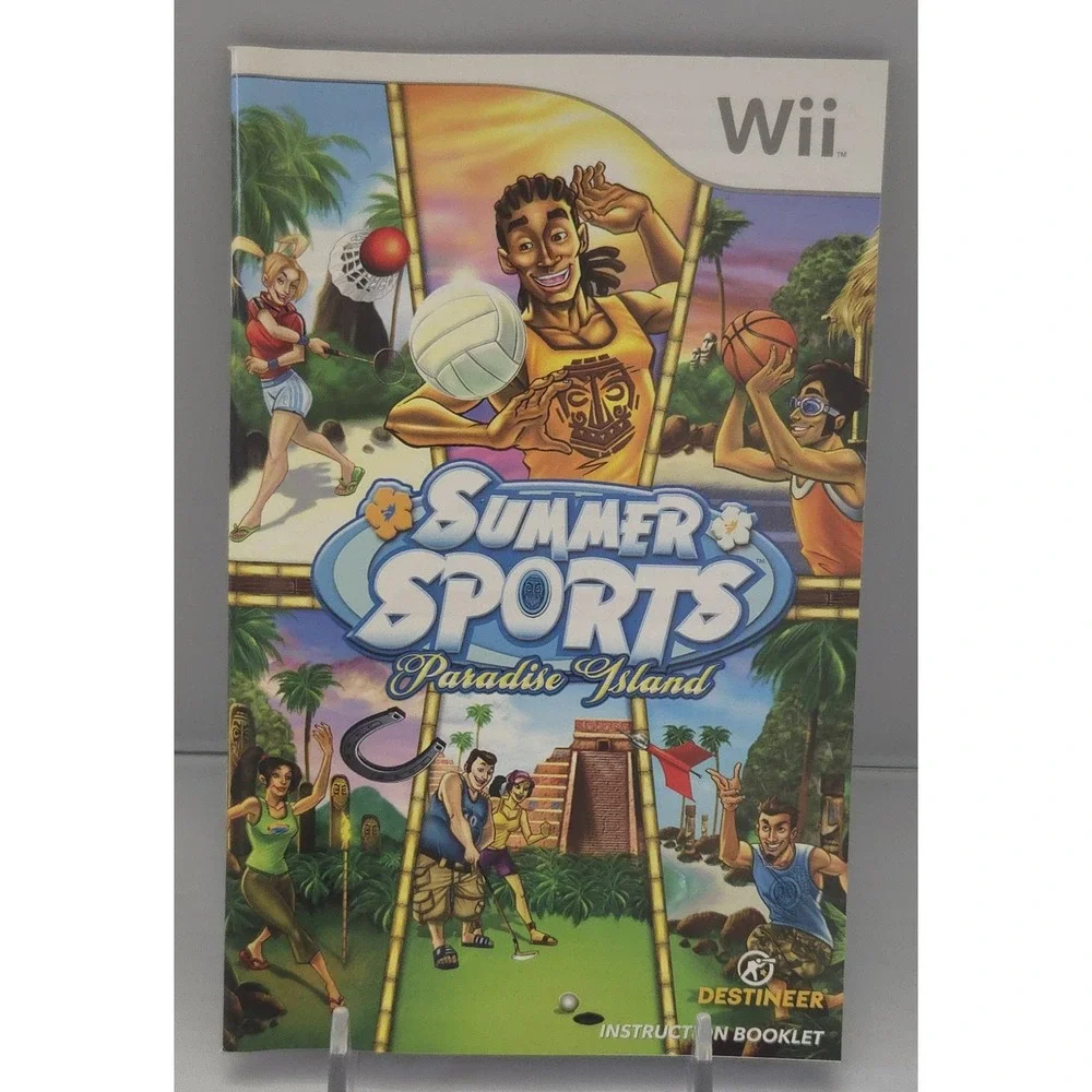 Summer Sports: Paradise Island (Wii) - Tested - CIB Complete